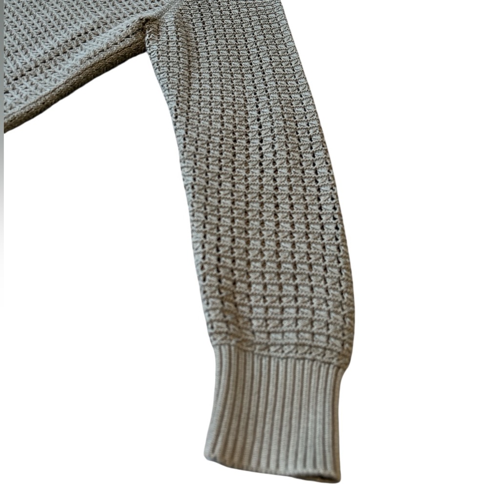 Gap Cotton Crochet Crewneck Sweater - Picture 6 of 10